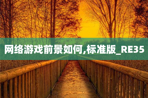 网络游戏前景如何,标准今晚必出三肖2025_2025新澳门精准免费提供·精确判断版_RE35