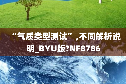 “气质类型测试”,不同解析说明_BYU版?NF8786