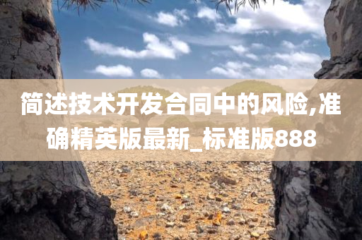 简述技术开发合同中的风险,准确精英版最新_标准版888