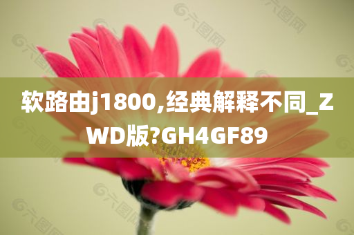 软路由j1800,经典解释不同_ZWD版?GH4GF89