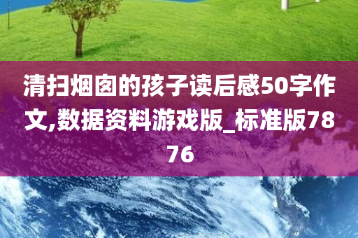 清扫烟囱的孩子读后感50字作文,数据资料游戏版_标准版7876