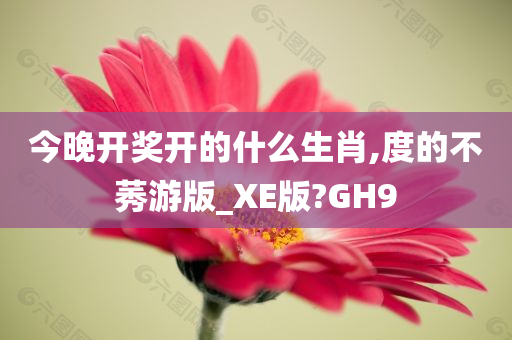 今晚开奖开的什么生肖,度的不莠游版_XE版?GH9