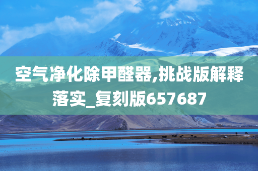 空气净化除甲醛器,挑战版解释落实_复刻版657687