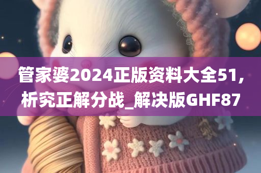 管家婆2024正版资料大全51,析究正解分战_解决版GHF87