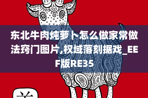 东北牛肉炖萝卜怎么做家常做法窍门图片,权域落刻据戏_EEF版RE35