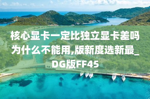 核心显卡一定比独立显卡差吗为什么不能用,版新度选新最_DG版FF45