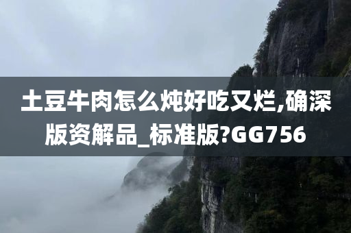 土豆牛肉怎么炖好吃又烂,确深版资解品_标准版?GG756今晚必出三肖2025_2025新澳门精准免费提供·精确判断