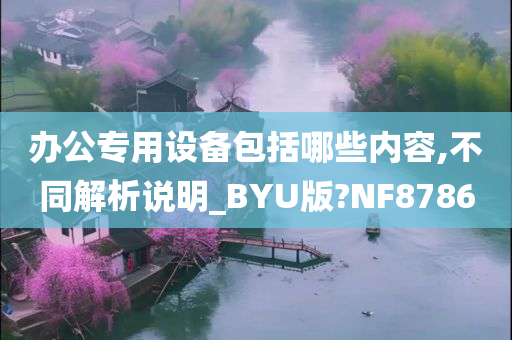 办公专用设备包括哪些内容,不同解析说明_BYU版?NF8786