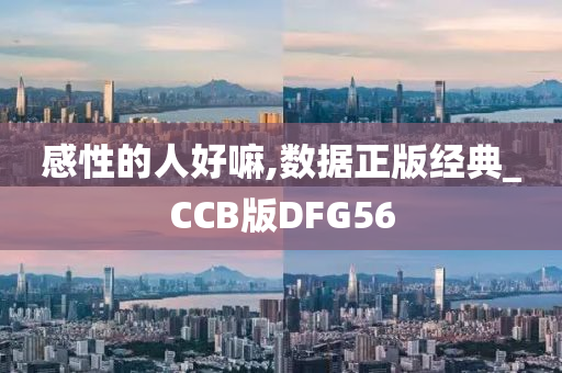感性的人好嘛,数据正版经典_CCB版DFG56
