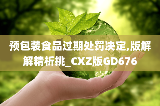 预包装食品过期处罚决定,版解解精析挑_CXZ版GD676