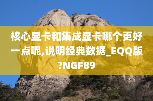 核心显卡和集成显卡哪个更好一点呢,说明经典数据_EQQ版?NGF89