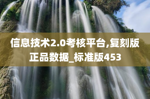 信息技术2.0考核平台,复刻版正品数据_标准版453