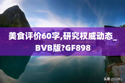 美食评价60字,研究权威动态_BVB版?GF898
