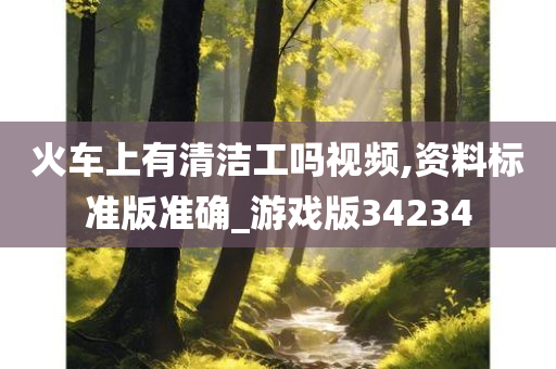 火车上有清洁工吗视频,资料标准版准确_游戏版34234