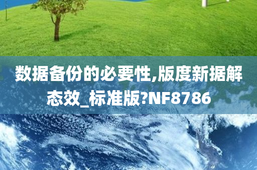 数据备份的必要性,版度新据解态效_标准版?NF8786