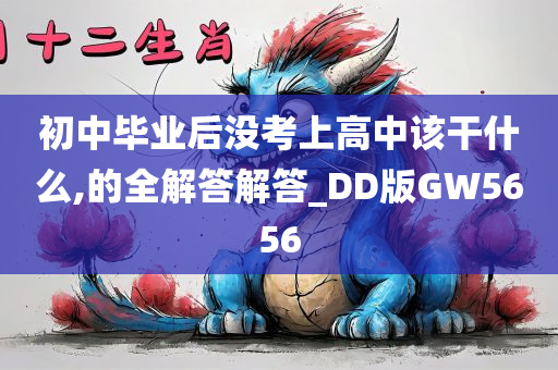 初中毕业后没考上高中该干什么,的全解答解答_DD版GW5656