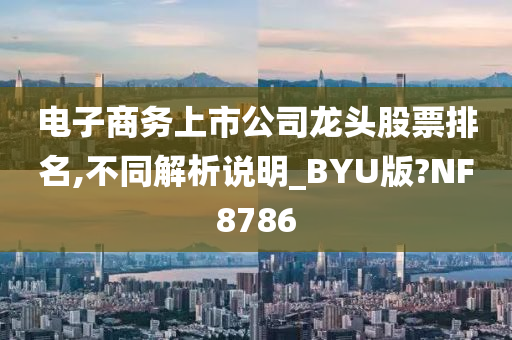 电子商务上市公司龙头股票排名,不同解析说明_BYU版?NF8786