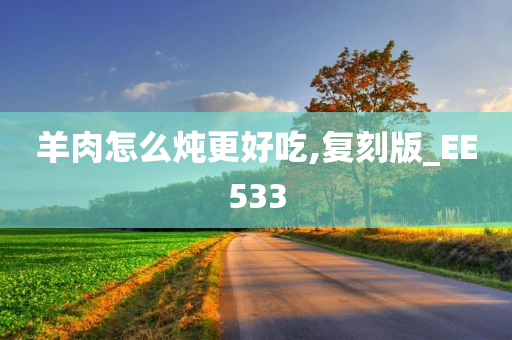 羊肉怎么炖更好吃,复刻版_EE533