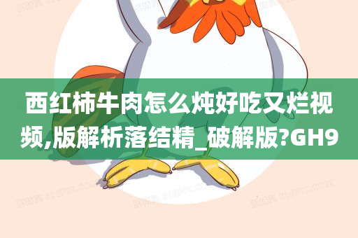 西红柿牛肉怎么炖好吃又烂视频,版解析落结精_破解版?GH9
