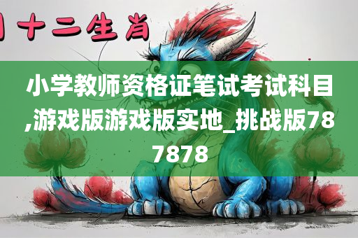 小学教师资格证笔试考试科目,游戏版游戏版实地_挑战版787878