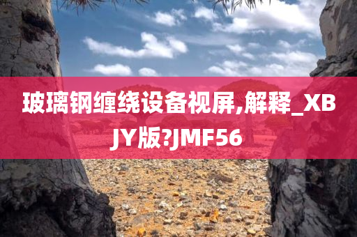 玻璃钢缠绕设备视屏,解释_XBJY版?JMF56