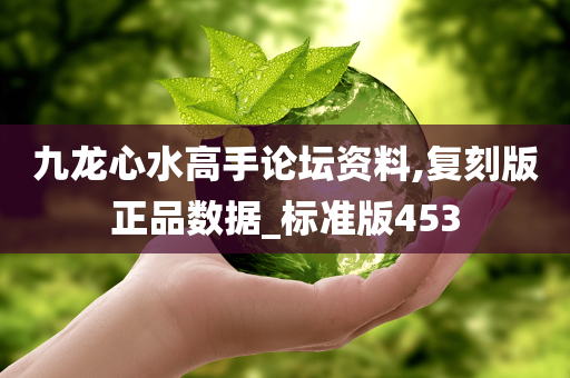 九龙心水高手论坛资料,复刻版正品数据_标准版453