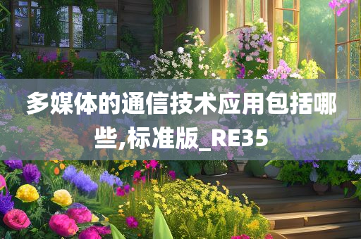多媒体的通信技术应用包括哪些,标准版_RE35