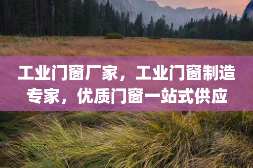 工业门窗厂家，工业门窗制造专家，优质门窗一站式供应