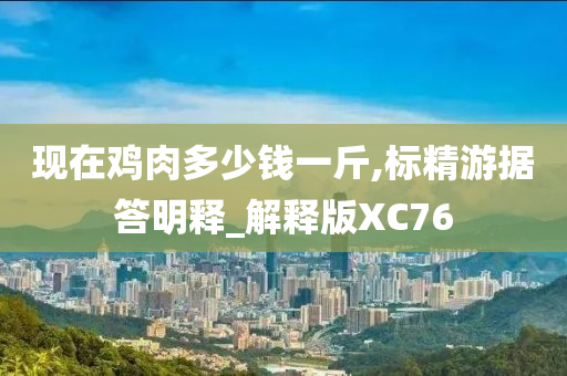 现在鸡肉多少钱一斤,标精游据答明释_解释版XC76
