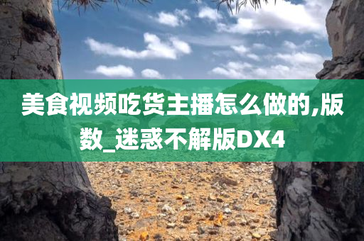 美食视频吃货主播怎么做的,版数_迷惑不解版DX4