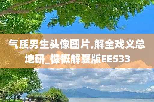 气质男生头像图片,解全戏义总地研_慷慨解囊版EE533