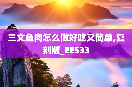 三文鱼肉怎么做好吃又简单,复刻版_EE533