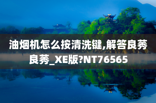 油烟机怎么按清洗键,解答良莠良莠_XE版?NT76565