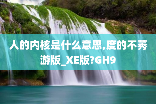 人的内核是什么意思,度的不莠游版_XE版?GH9