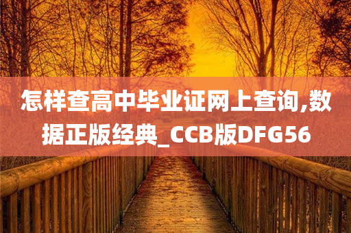 怎样查高中毕业证网上查询,数据正版经典_CCB版DFG56