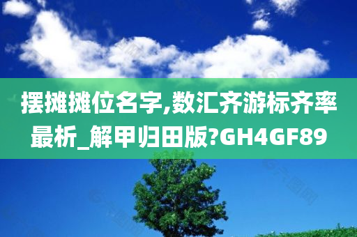 摆摊 第5页