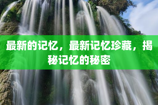 最新的记忆