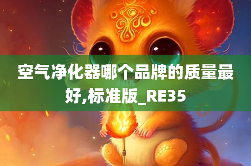 空气净化器哪个品牌的质量最好,标准版_RE35