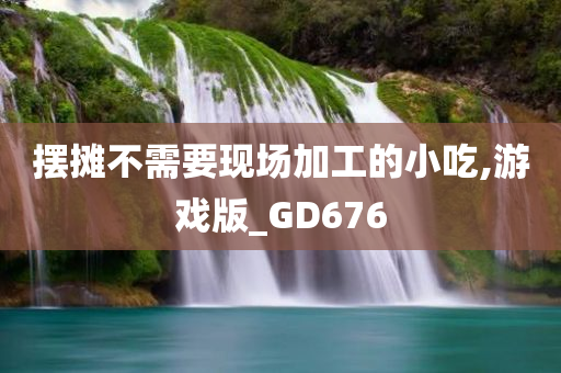 摆摊不需要现场加工的小吃,游戏版_GD676