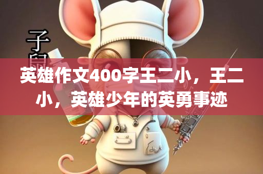 英雄作文400字王二小，王二小，英雄少年的英勇事迹