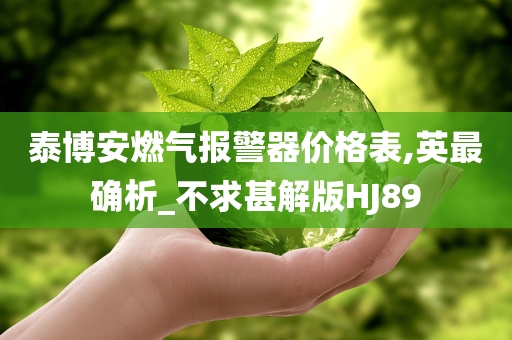 泰博安燃气报警器价格表,英最确析_不求甚解版HJ89