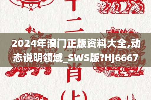 2024年溴门正版资料大全,动态说明领域_SWS版?HJ6667