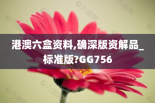港澳六盒资料,确深版资解品_标准版?GG756