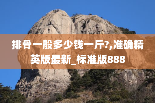排骨一般多少钱一斤?,准确精英版最新_标准版888