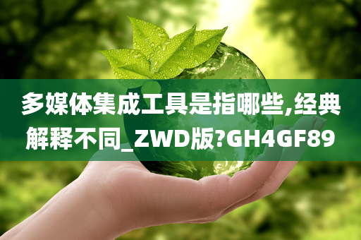 多媒体集成工具是指哪些,经典解释不同_ZWD版?GH4GF89