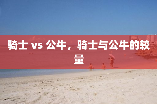 骑士 vs 公牛，骑士与公牛的较量