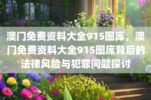 澳门免费资料大全915图库