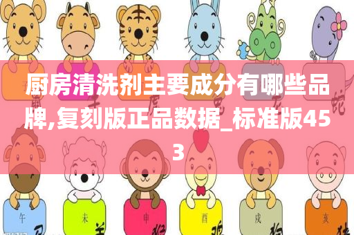 厨房清洗剂主要成分有哪些品牌,复刻版正品数据_标准版453