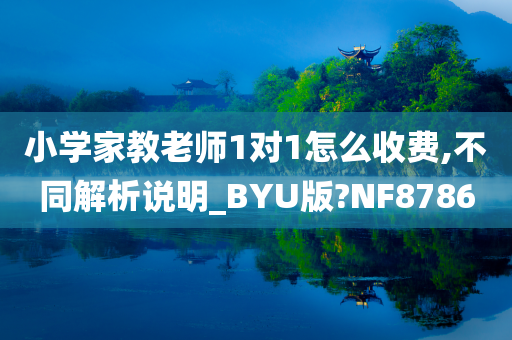 小学家教老师1对1怎么收费,不同今晚必出三肖2025_2025新澳门精准免费提供·精确判断解析说明_BYU版?NF8786
