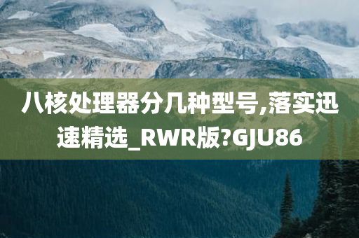 八核处理器分几种型号,落实迅速精选_RWR版?GJU86